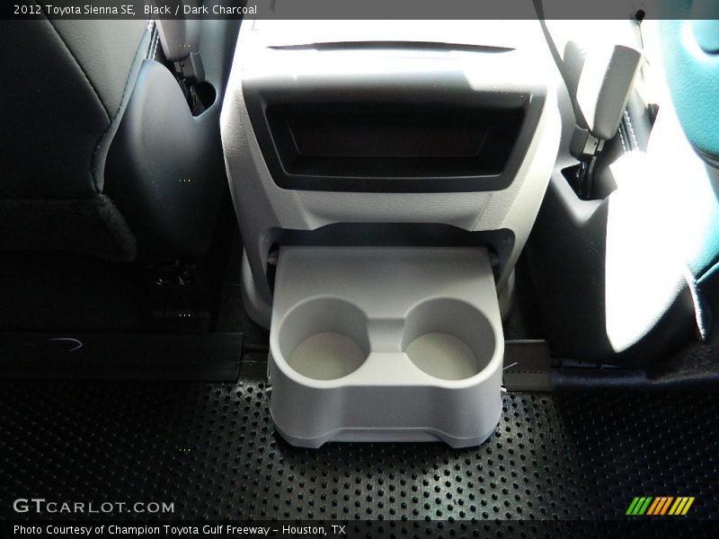 Black / Dark Charcoal 2012 Toyota Sienna SE