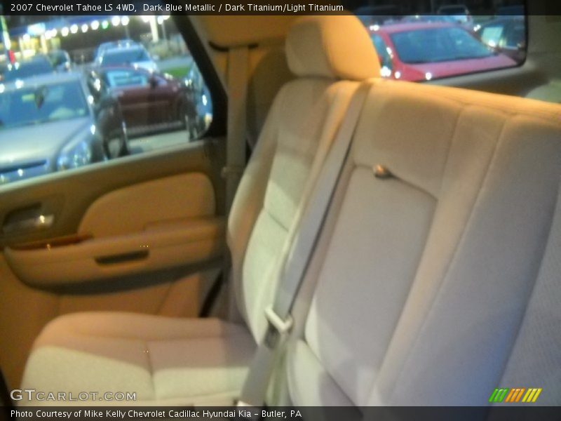 Dark Blue Metallic / Dark Titanium/Light Titanium 2007 Chevrolet Tahoe LS 4WD