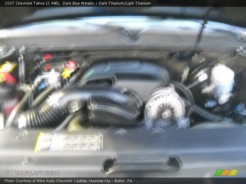 Dark Blue Metallic / Dark Titanium/Light Titanium 2007 Chevrolet Tahoe LS 4WD