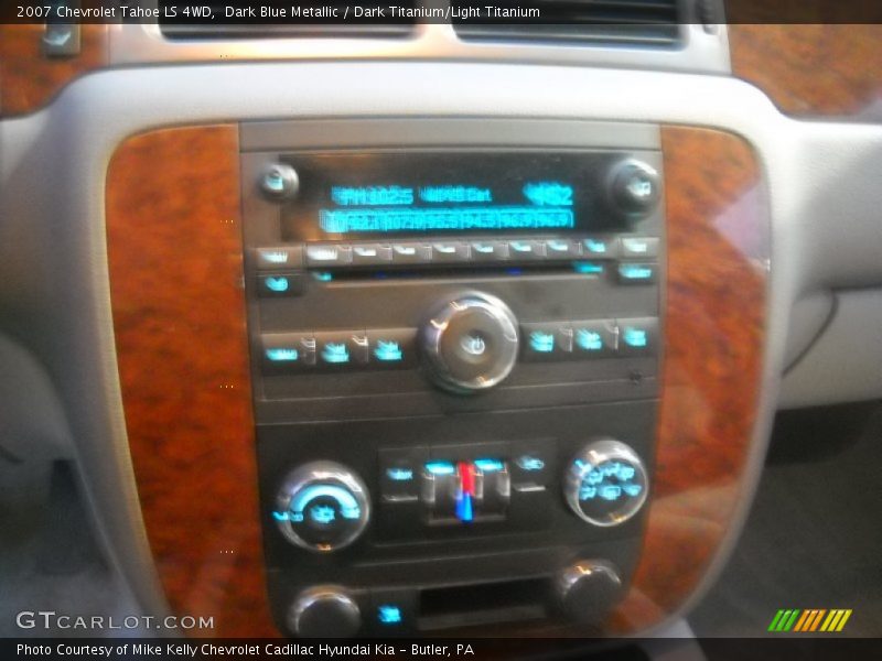 Dark Blue Metallic / Dark Titanium/Light Titanium 2007 Chevrolet Tahoe LS 4WD