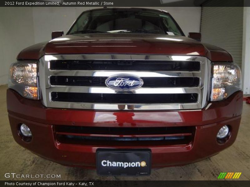 Autumn Red Metallic / Stone 2012 Ford Expedition Limited