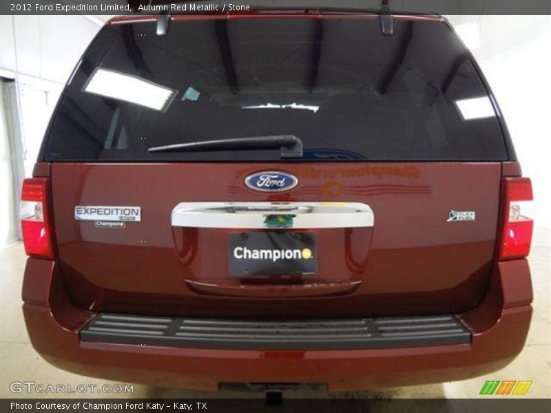 Autumn Red Metallic / Stone 2012 Ford Expedition Limited