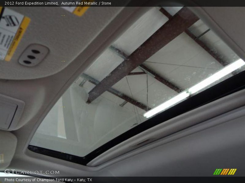 Autumn Red Metallic / Stone 2012 Ford Expedition Limited