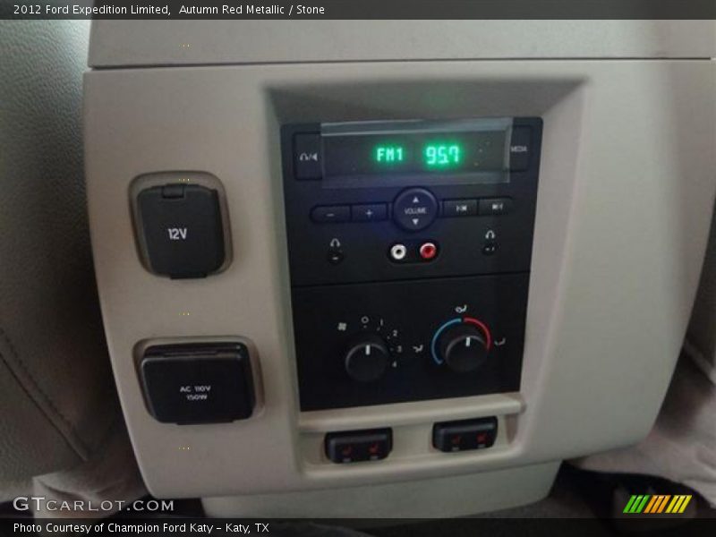 Autumn Red Metallic / Stone 2012 Ford Expedition Limited