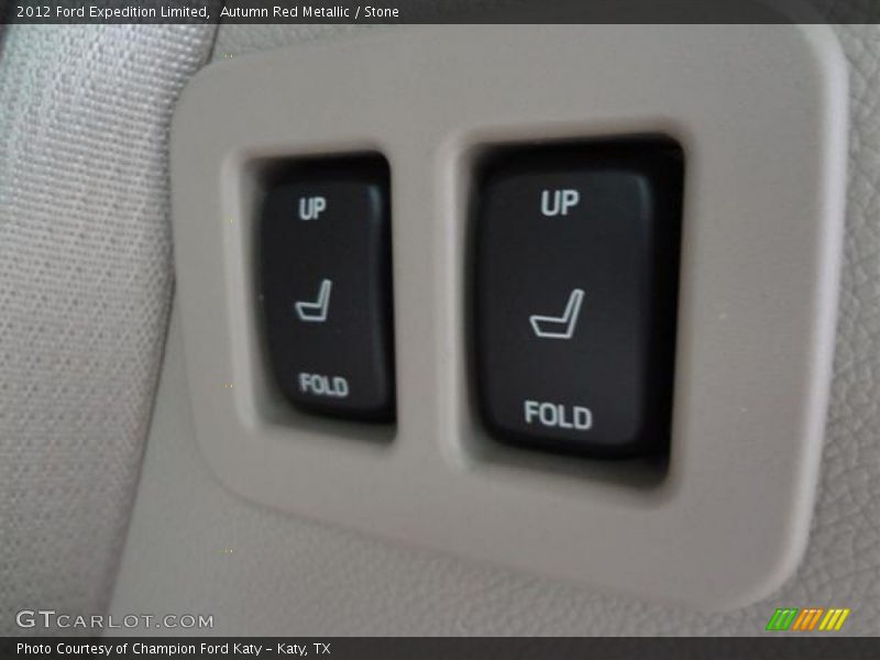 Autumn Red Metallic / Stone 2012 Ford Expedition Limited