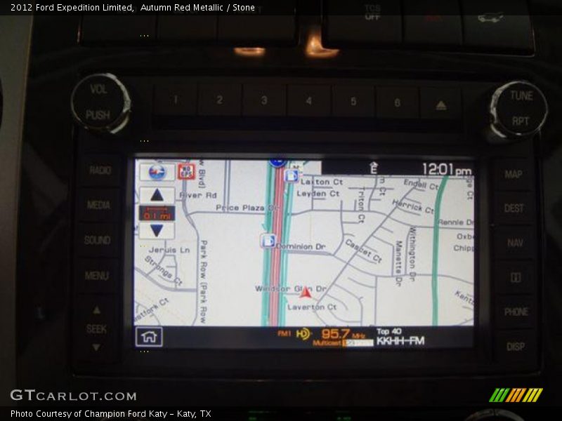 Autumn Red Metallic / Stone 2012 Ford Expedition Limited