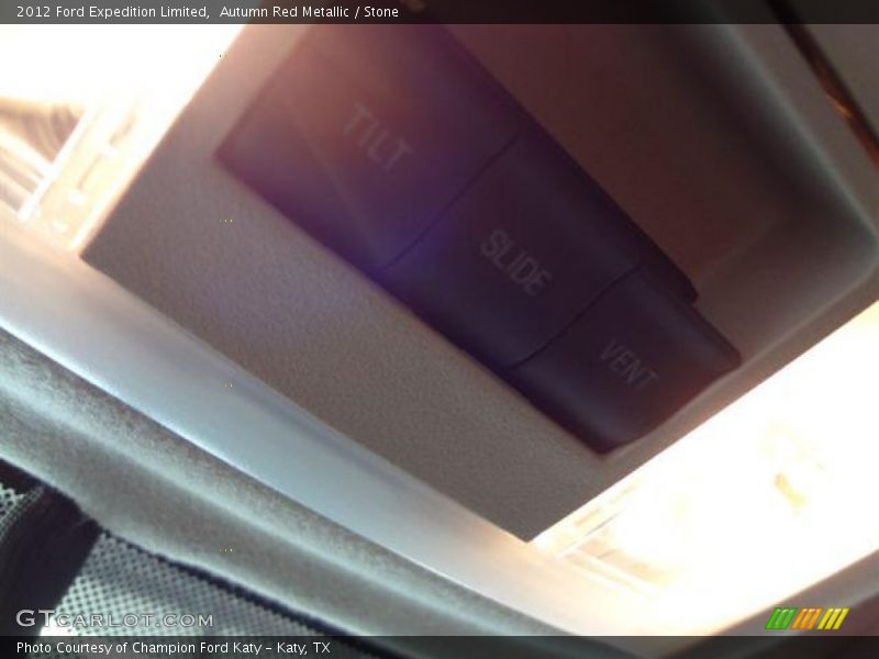 Autumn Red Metallic / Stone 2012 Ford Expedition Limited