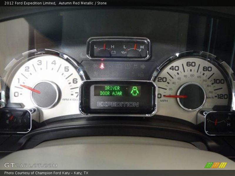 Autumn Red Metallic / Stone 2012 Ford Expedition Limited