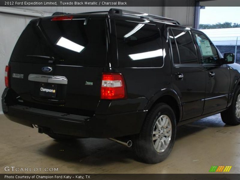 Tuxedo Black Metallic / Charcoal Black 2012 Ford Expedition Limited