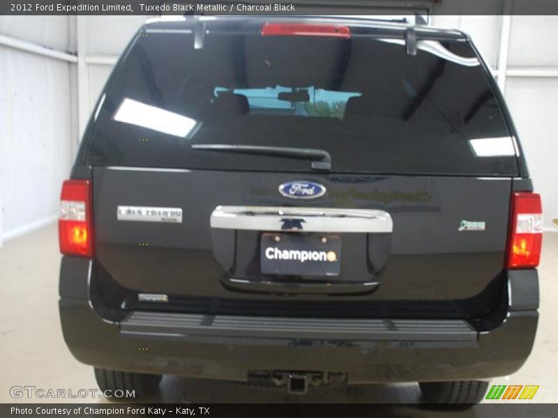 Tuxedo Black Metallic / Charcoal Black 2012 Ford Expedition Limited