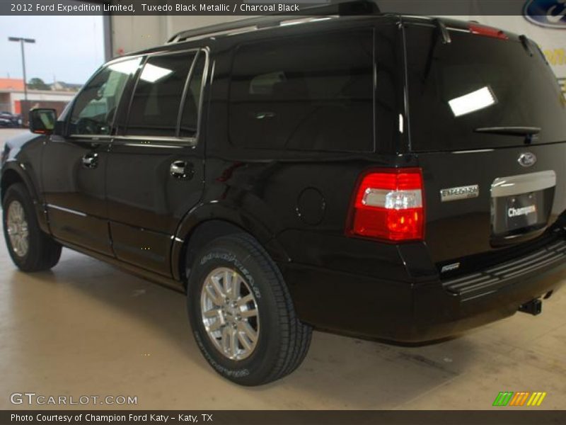 Tuxedo Black Metallic / Charcoal Black 2012 Ford Expedition Limited