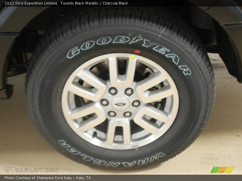 Tuxedo Black Metallic / Charcoal Black 2012 Ford Expedition Limited