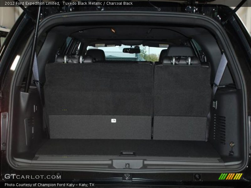 Tuxedo Black Metallic / Charcoal Black 2012 Ford Expedition Limited