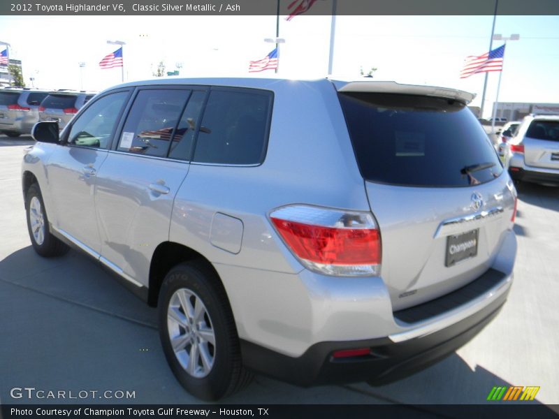 Classic Silver Metallic / Ash 2012 Toyota Highlander V6