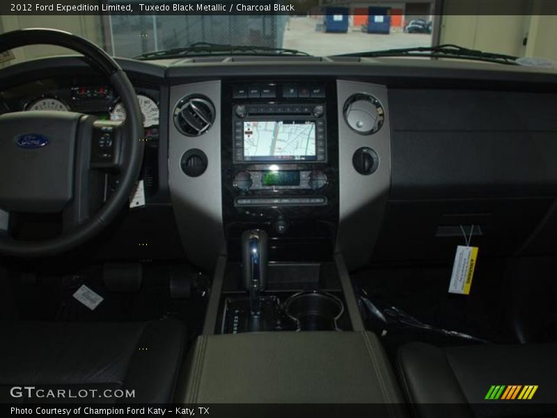 Tuxedo Black Metallic / Charcoal Black 2012 Ford Expedition Limited