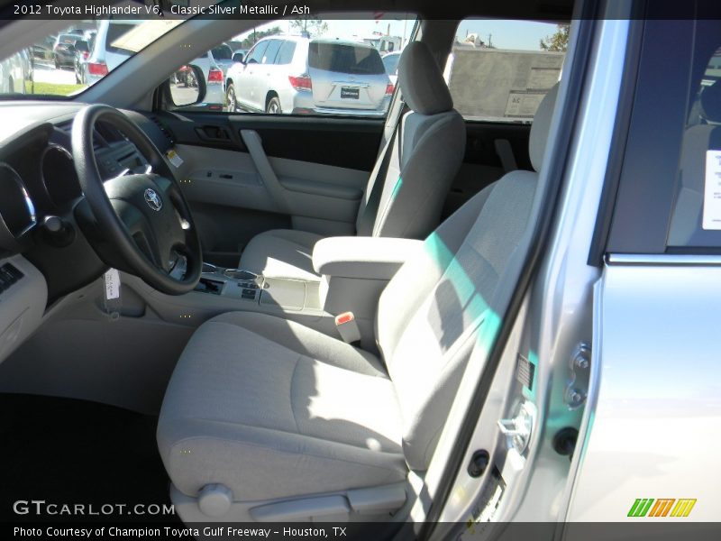 Classic Silver Metallic / Ash 2012 Toyota Highlander V6