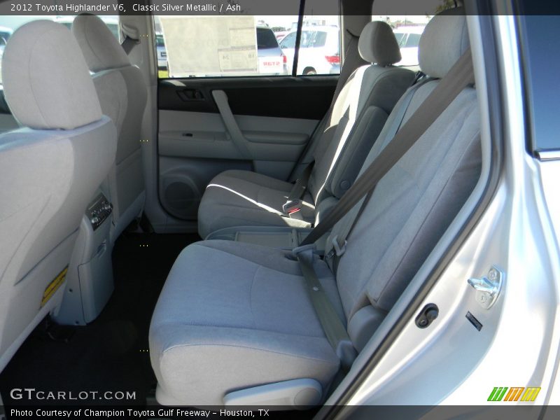Classic Silver Metallic / Ash 2012 Toyota Highlander V6