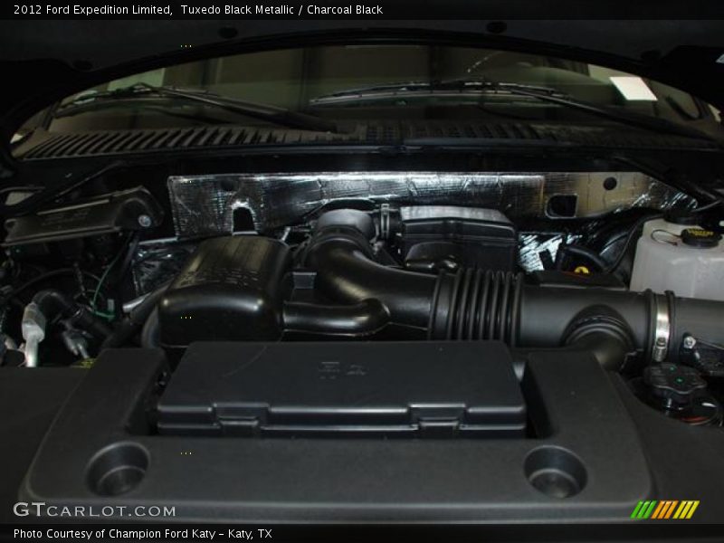 Tuxedo Black Metallic / Charcoal Black 2012 Ford Expedition Limited