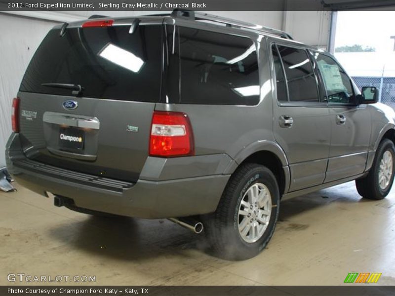 Sterling Gray Metallic / Charcoal Black 2012 Ford Expedition Limited