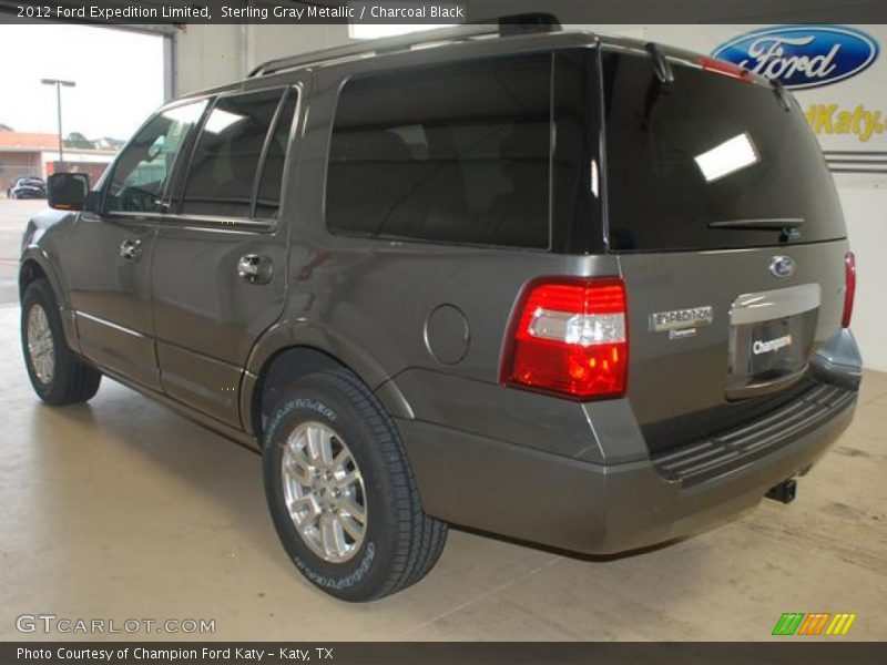 Sterling Gray Metallic / Charcoal Black 2012 Ford Expedition Limited