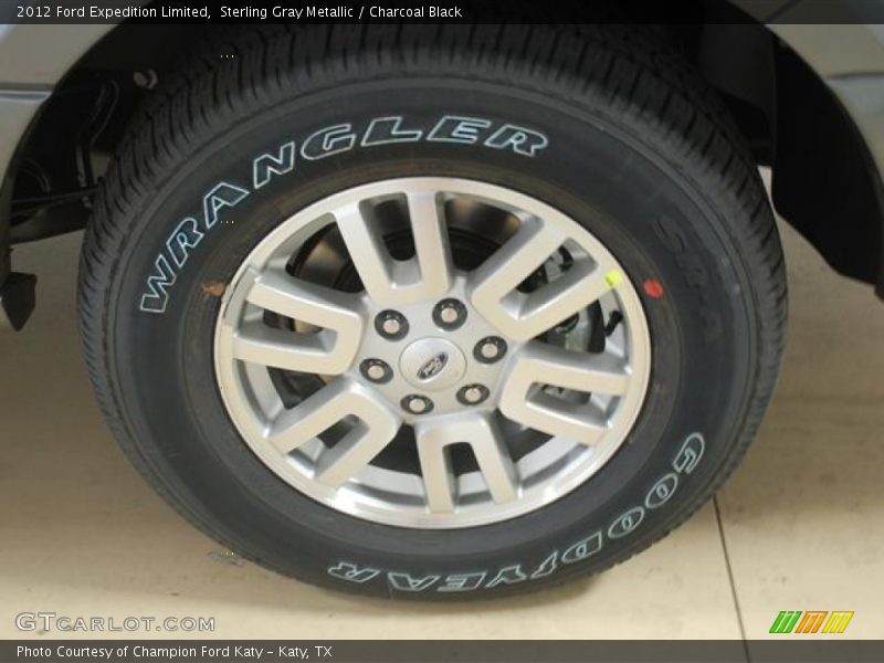 Sterling Gray Metallic / Charcoal Black 2012 Ford Expedition Limited