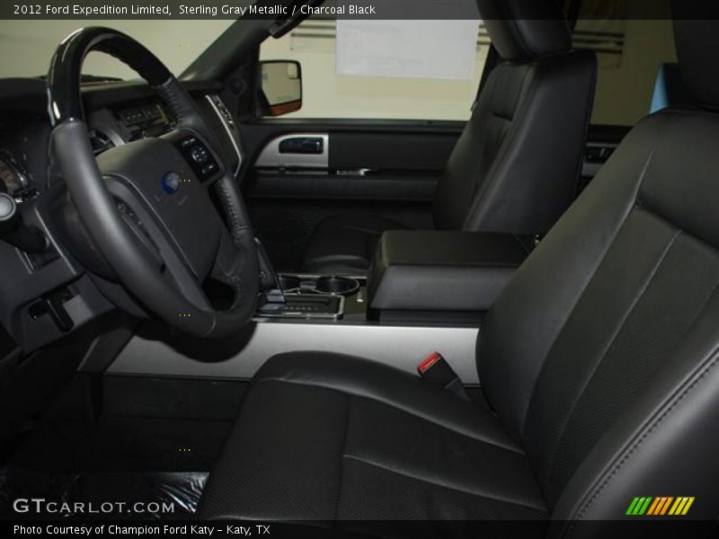 Sterling Gray Metallic / Charcoal Black 2012 Ford Expedition Limited