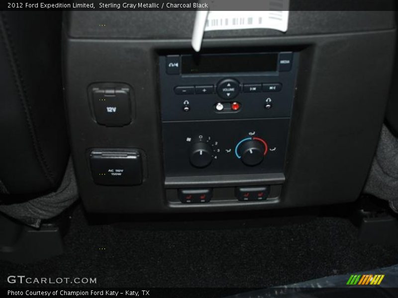 Sterling Gray Metallic / Charcoal Black 2012 Ford Expedition Limited