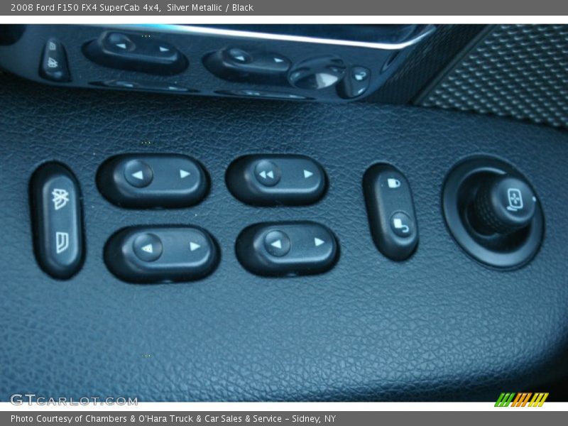 Silver Metallic / Black 2008 Ford F150 FX4 SuperCab 4x4