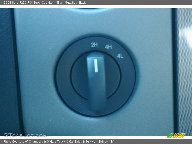 Silver Metallic / Black 2008 Ford F150 FX4 SuperCab 4x4