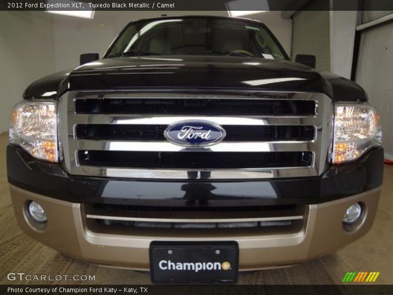 Tuxedo Black Metallic / Camel 2012 Ford Expedition XLT