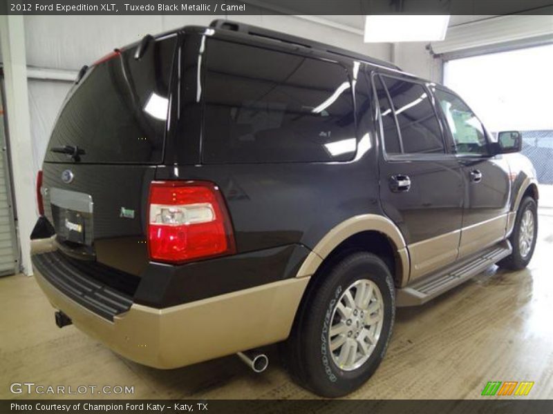 Tuxedo Black Metallic / Camel 2012 Ford Expedition XLT