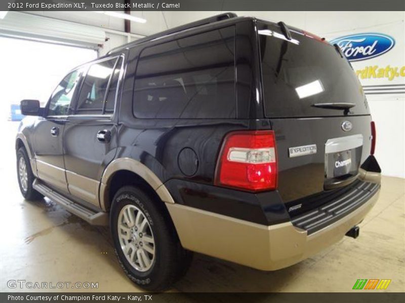 Tuxedo Black Metallic / Camel 2012 Ford Expedition XLT