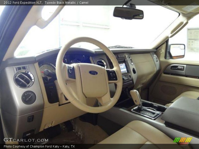 Tuxedo Black Metallic / Camel 2012 Ford Expedition XLT