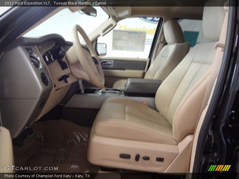 Tuxedo Black Metallic / Camel 2012 Ford Expedition XLT