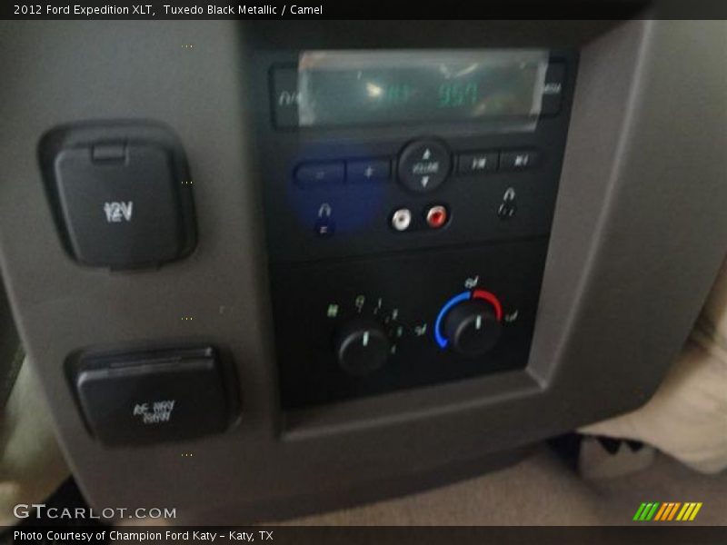 Tuxedo Black Metallic / Camel 2012 Ford Expedition XLT