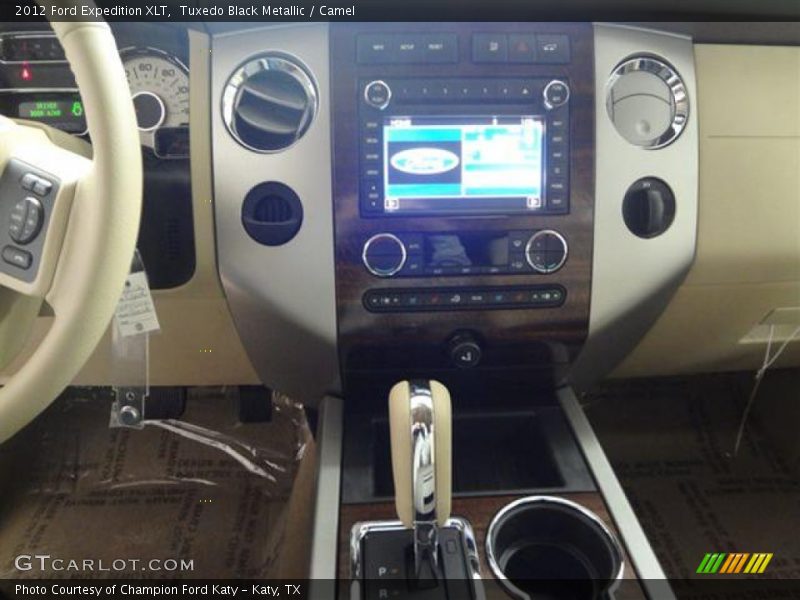 Tuxedo Black Metallic / Camel 2012 Ford Expedition XLT