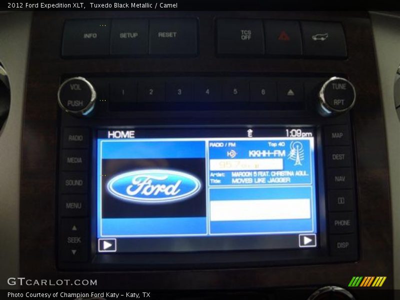 Tuxedo Black Metallic / Camel 2012 Ford Expedition XLT