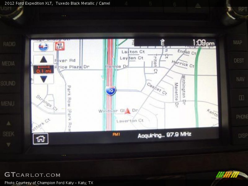 Tuxedo Black Metallic / Camel 2012 Ford Expedition XLT