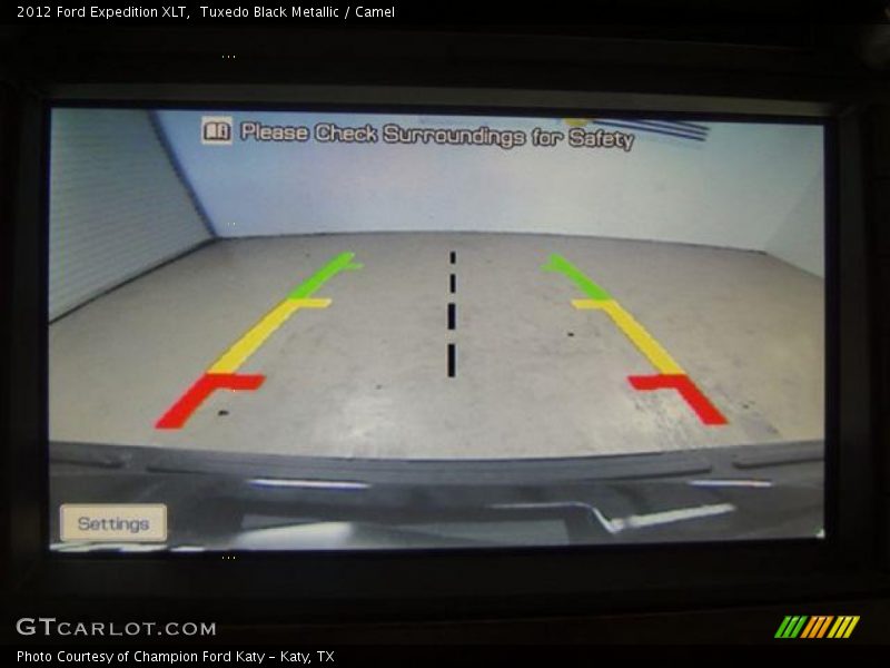 Tuxedo Black Metallic / Camel 2012 Ford Expedition XLT