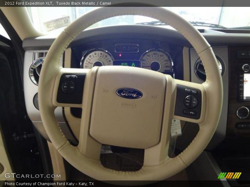 Tuxedo Black Metallic / Camel 2012 Ford Expedition XLT