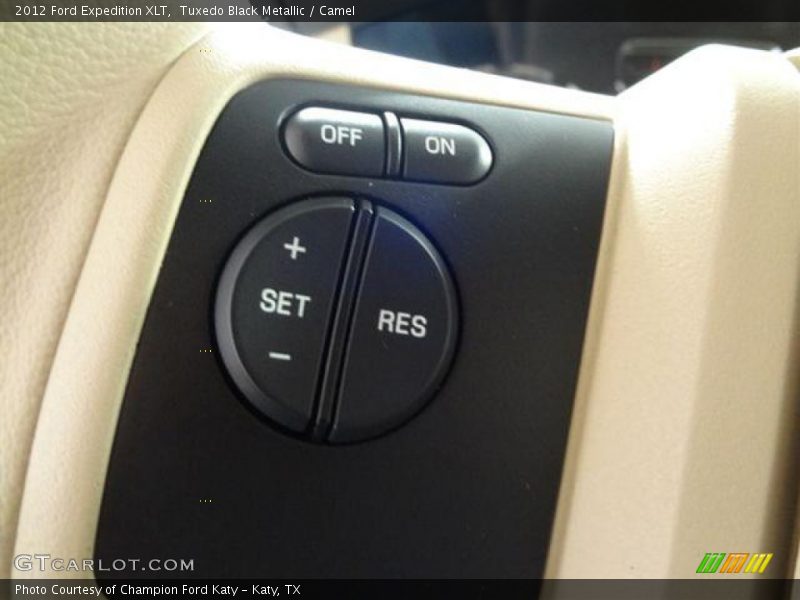 Tuxedo Black Metallic / Camel 2012 Ford Expedition XLT