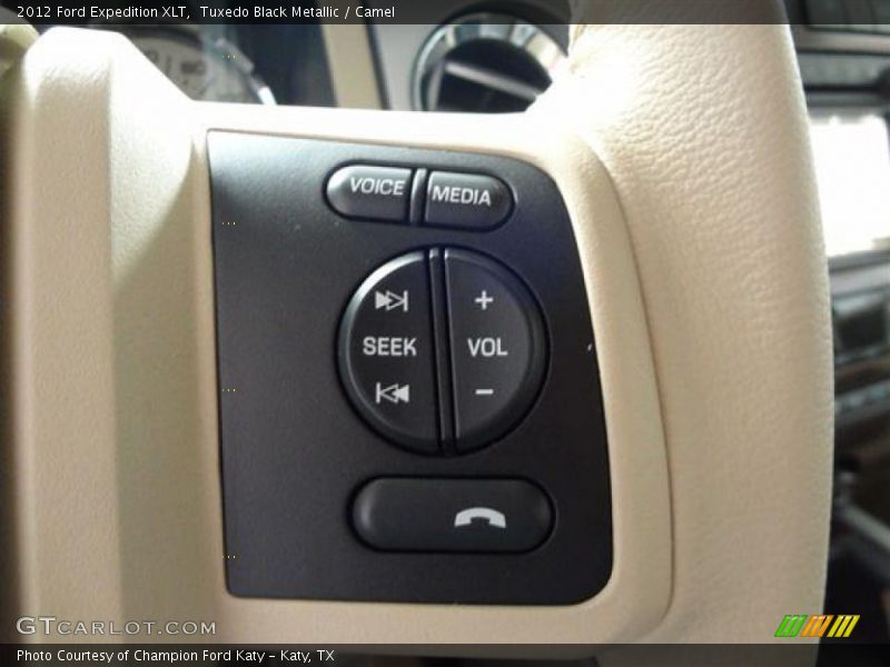 Tuxedo Black Metallic / Camel 2012 Ford Expedition XLT