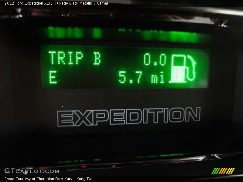Tuxedo Black Metallic / Camel 2012 Ford Expedition XLT