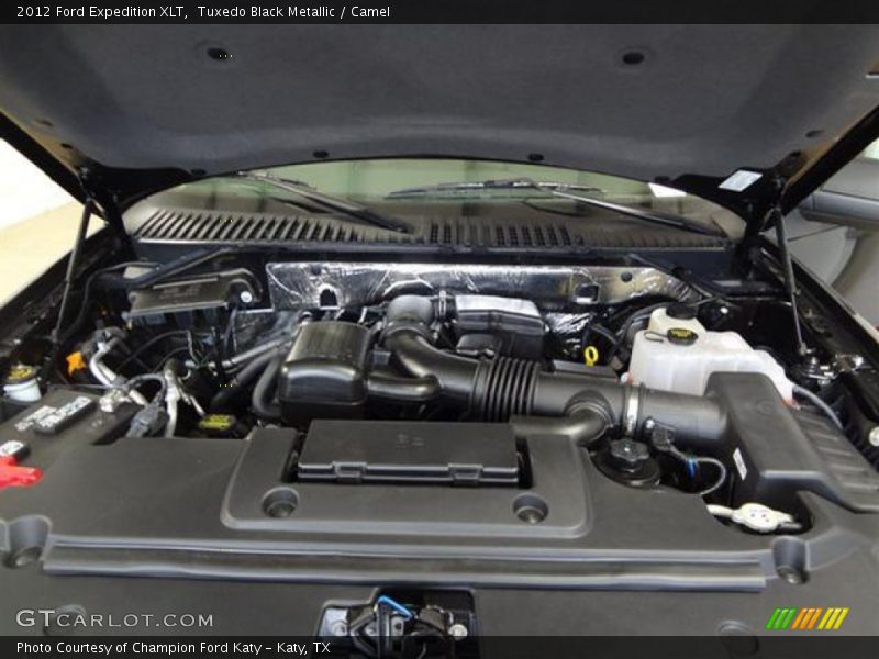 Tuxedo Black Metallic / Camel 2012 Ford Expedition XLT