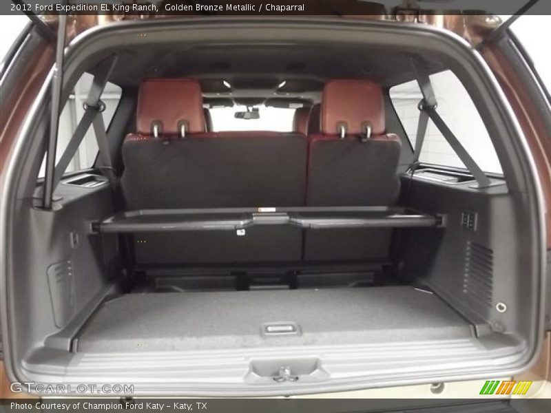  2012 Expedition EL King Ranch Trunk