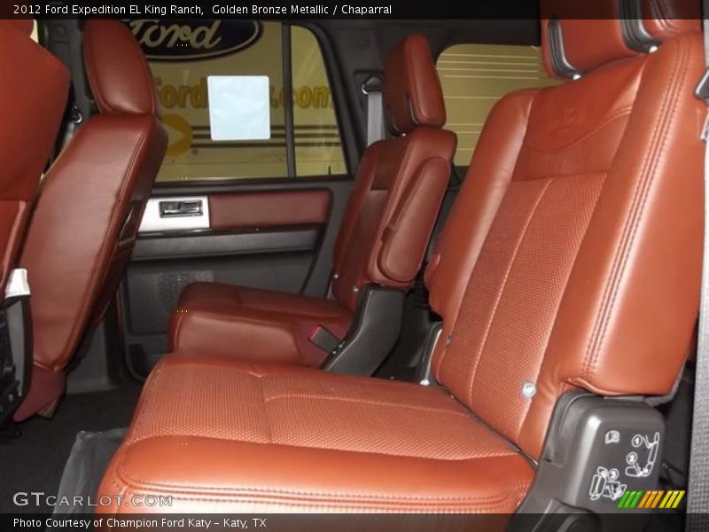  2012 Expedition EL King Ranch Chaparral Interior