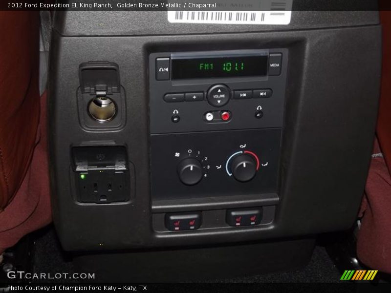 Controls of 2012 Expedition EL King Ranch