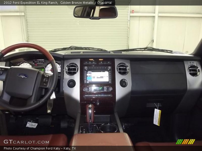 Golden Bronze Metallic / Chaparral 2012 Ford Expedition EL King Ranch