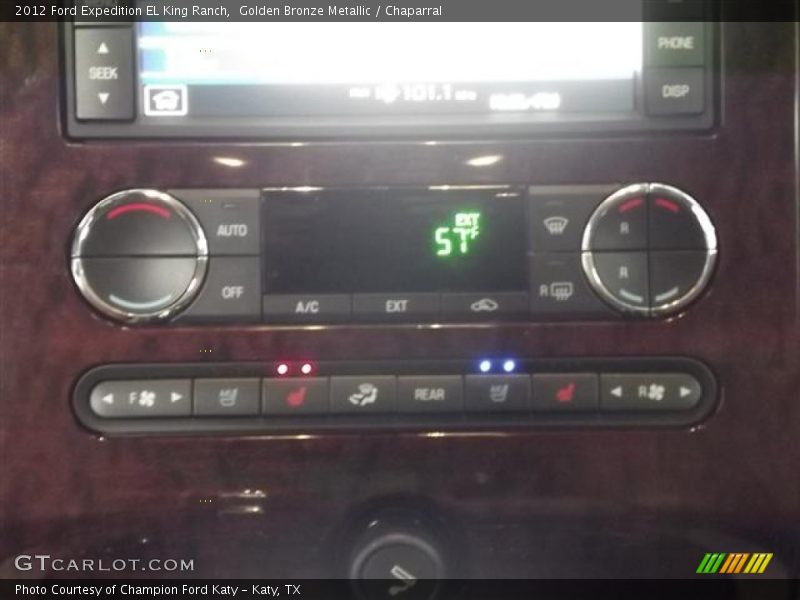 Golden Bronze Metallic / Chaparral 2012 Ford Expedition EL King Ranch