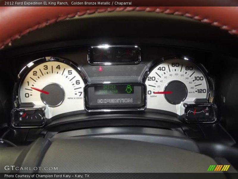  2012 Expedition EL King Ranch EL King Ranch Gauges